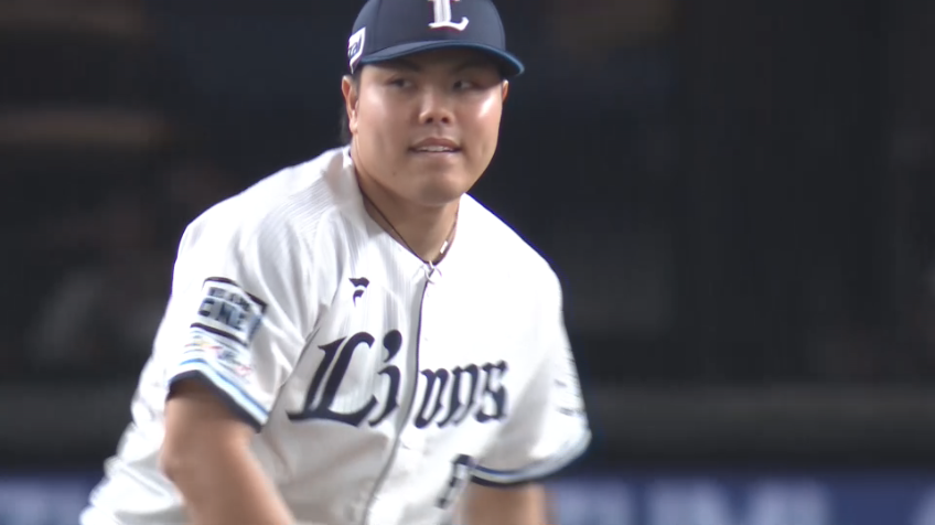 1回表・L平良海馬 見逃し三振を奪い上々の立ち上がり!!