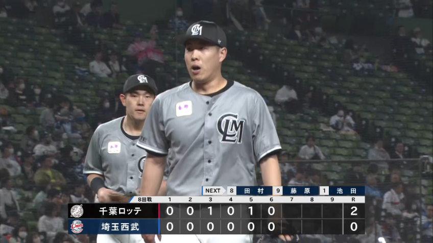 6回裏・M西野勇士 6回無失点の好投で4勝目の権利を得る!!