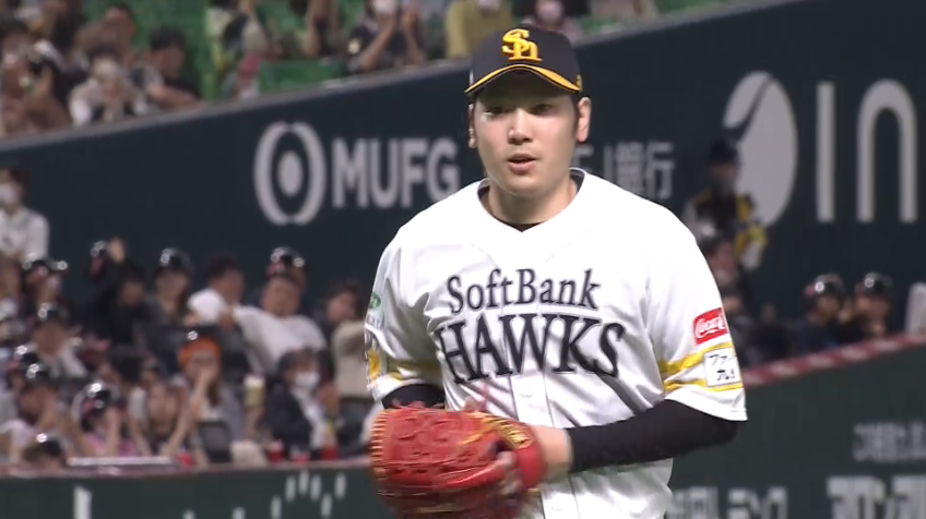 7回表・H石川柊太 変化球でこの日10個目の三振を奪う!!