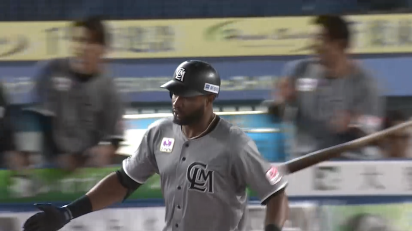 7回裏・Mポランコ 本日チーム5本目のホームランとなる今シーズン第4号ホームランを放つ!!