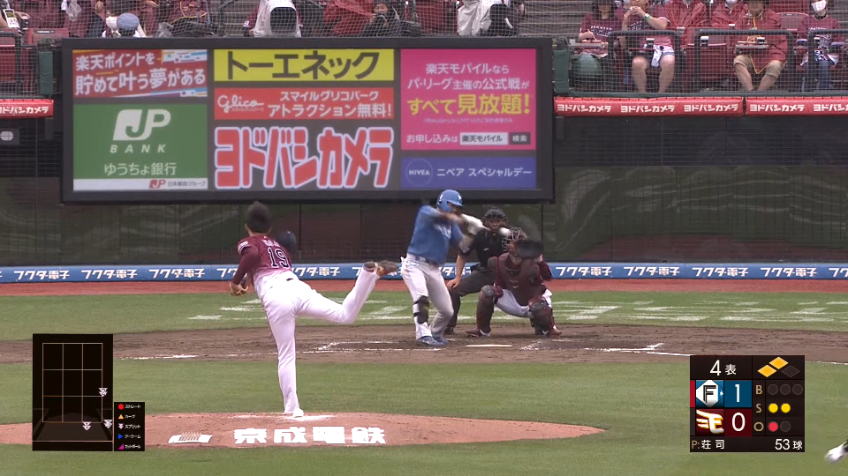 4回表・F上川畑大悟 チャンスを活かす!! センターへの犠牲フライを放ち、貴重な追加点を奪う‼