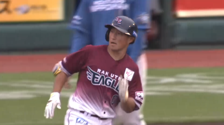 4回裏・E小深田大翔 反撃の狼煙をあげるライトスタンドへのソロホームラン!!