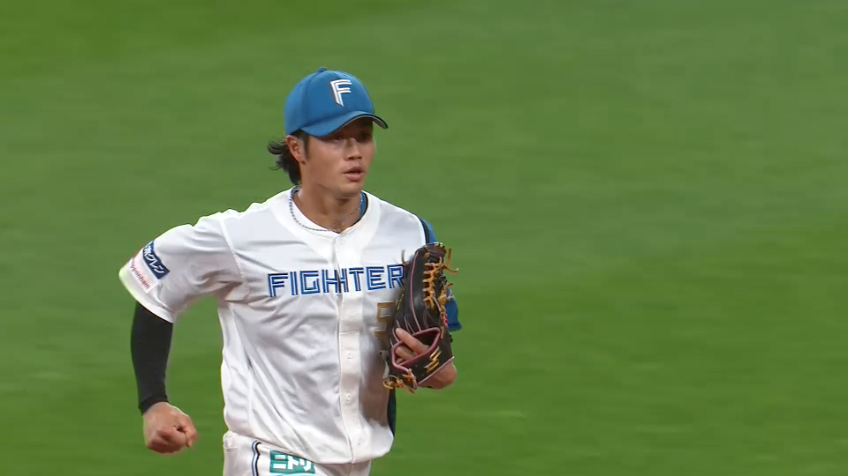 4回表・F細川凌平 ドンピシャ返球で失点を防ぐ、超好プレー!!