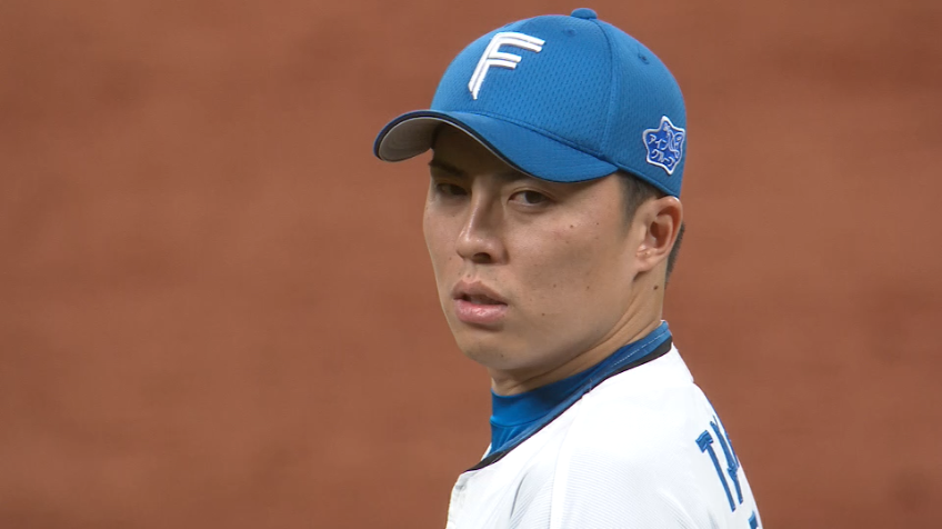 9回表・F田中正義 気迫のピッチング!! 直球で空振り三振を奪い試合を締める!!