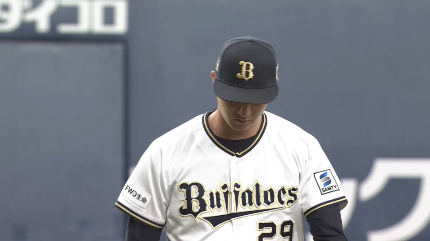 3回表・B田嶋大樹 ピンチを背負うも最後は渾身のストレートで空振り三振!!