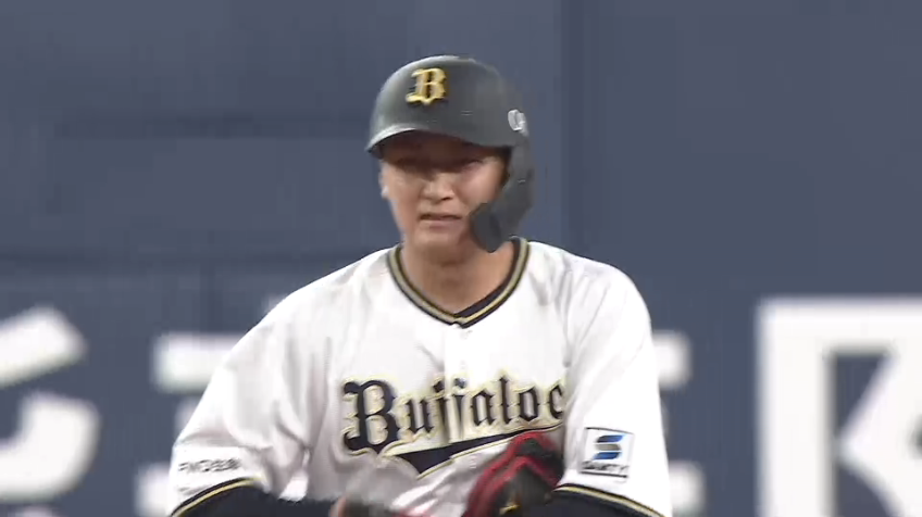 5回裏・B紅林弘太郎 ストレートを捉えて2ベース!! チーム初ヒットを放つ!!