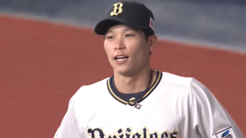 1回表・B中川圭太 左中間へ飛んだ大きな打球に追いつくファインプレー!!