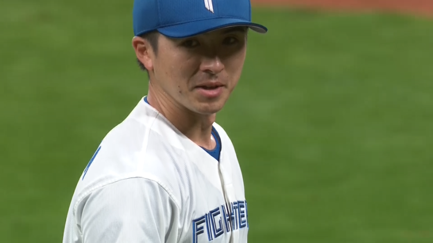 8回表・F上沢直之 121球の熱投!! 8回2失点9奪三振の好投をみせる!!