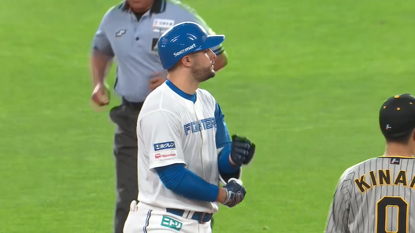 3回裏・Fマルティネス 第8号ソロホームランで貴重な追加点を奪う!!