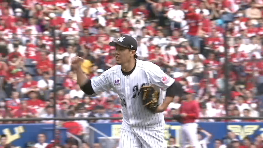 6回表・M東妻勇輔 針の穴を通すようなバックドア!! 3者凡退に抑える好リリーフ!!