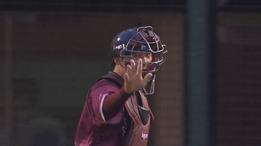 2回表・E太田光 盗塁阻止でピッチャーを援護する!!