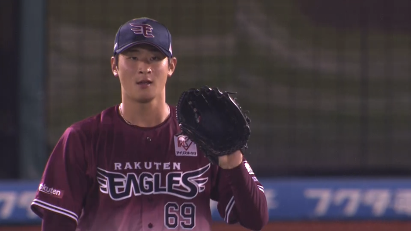 9回表・E内星龍 自らを救う好フィールディングを見せた!!