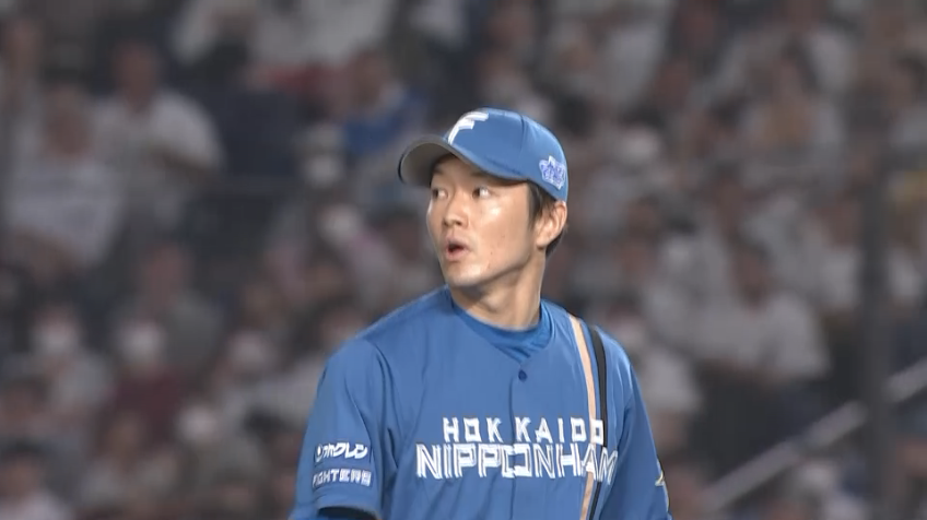 7回裏・F玉井大翔 見事な火消し!! 見逃し三振を奪いピンチ脱出!!