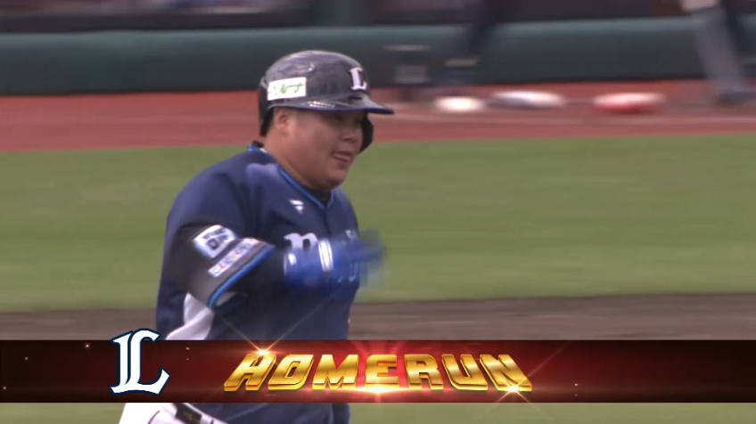 3回表・L渡部健人 2ランホームランで追加点!!