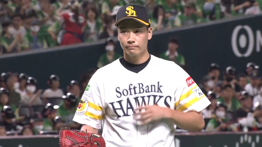 6回表・H武田翔太 空振り三振!! ランナーを出すも無失点に抑えるピッチング!!