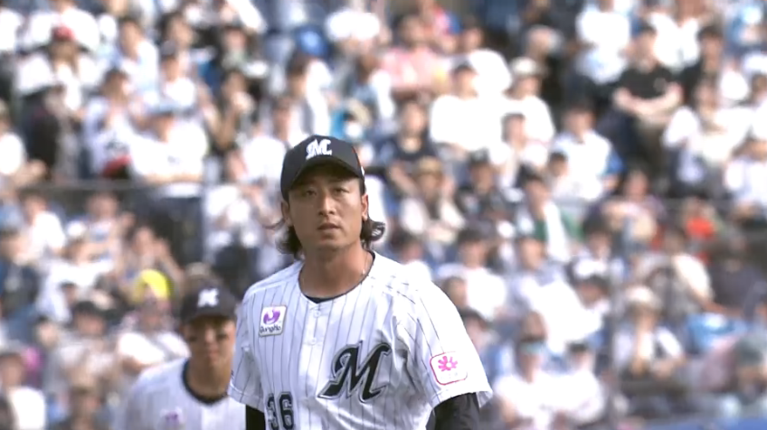 6回表・M坂本光士郎 ピンチでマウンドに上がり最小失点で切り抜ける!!