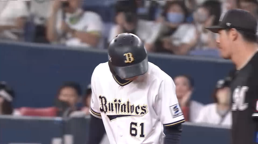 7回裏・B茶野篤政 止まらない打線!! 一二塁間を抜けるタイムリーヒットで追加点をあげる!!