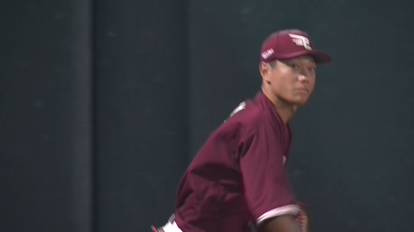 7回裏・E田中和基 広い守備範囲で投手を助ける好プレー!!