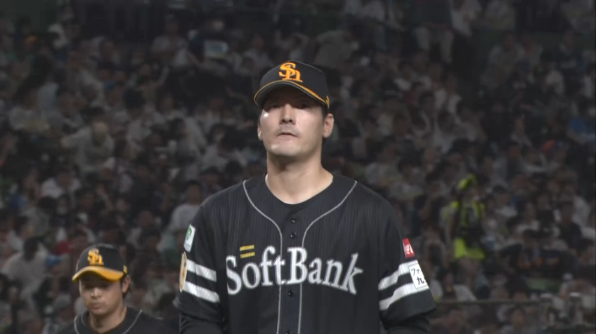 8回裏・H有原航平 8回107球6奪三振の好投!!