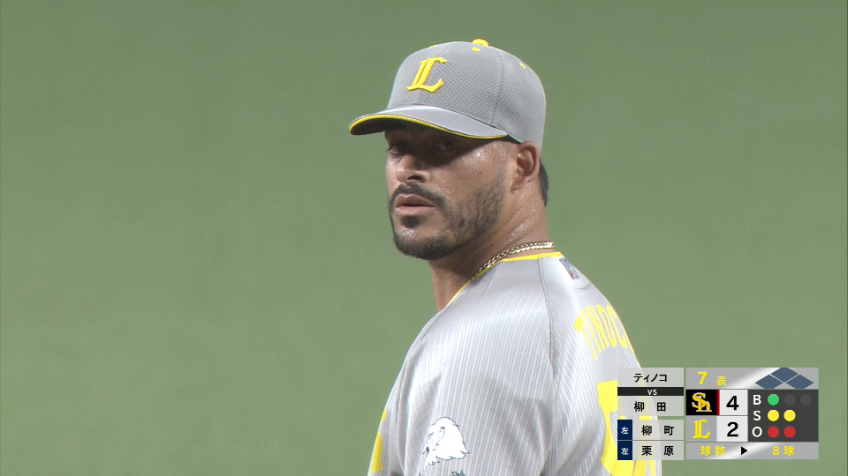 7回表・Lティノコ 完璧なピッチングで流れを呼び寄せる!!
