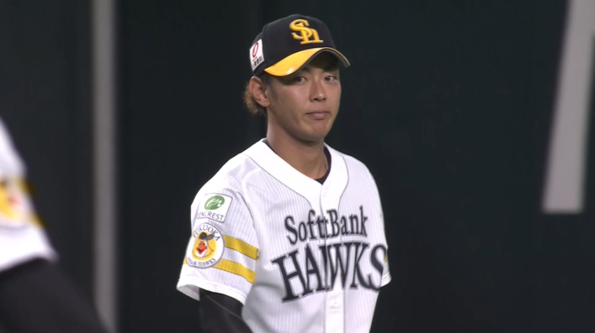 6回表・H今宮健太 これぞ名手!! メジャー級の守備!!