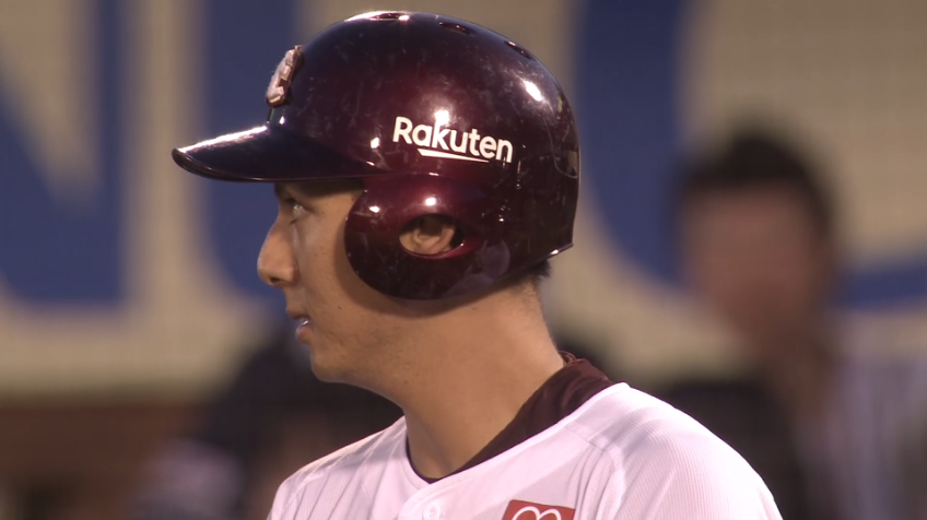 4回裏・E村林一輝 ショートの頭上を越える2点タイムリーヒットを放つ!!