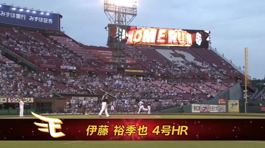 1回裏・E伊藤裕季也 初回の猛攻!! 追加点となる3ランホームランを放つ!!