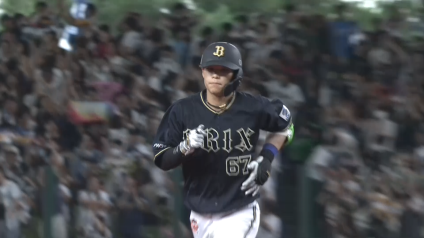 4回表・B中川圭太 貴重な追加点!! 第8号ソロホームランを放つ!!