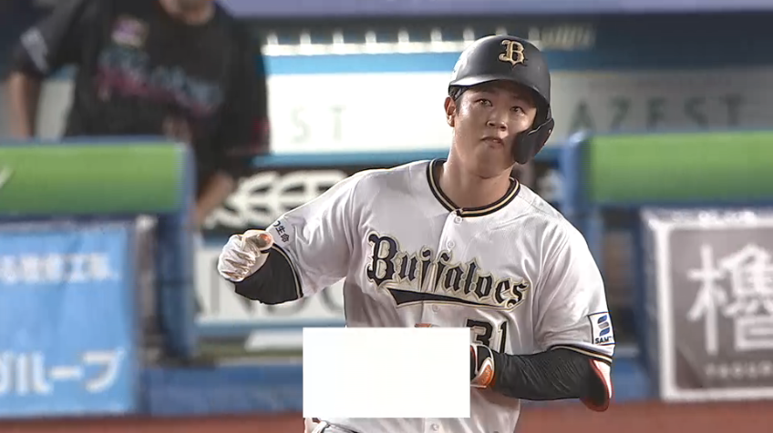 7回表・B太田椋 初球を仕留めた!! ライトスタンドへ運ぶ、今季第2号2ランホームラン!!