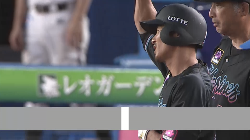 4回裏・M荻野貴司 貴重な追加点!! チャンスを生かしタイムリー3ベースヒットを放つ!!