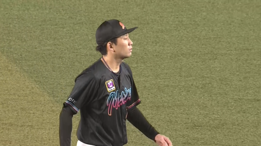 6回表・M小島和哉 わずか7球で3者凡退!! 6回8奪三振無失点の好投を見せる!!