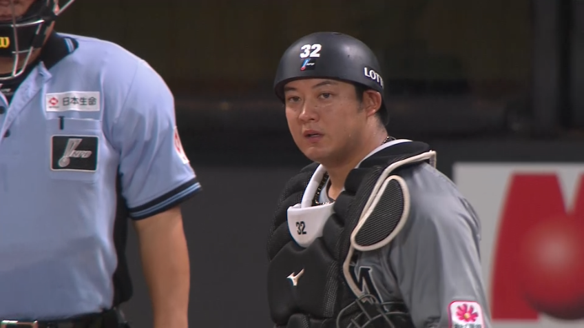 4回裏・M佐藤都志也 好送球で盗塁を阻止!! チャンスの拡大を許さない!!