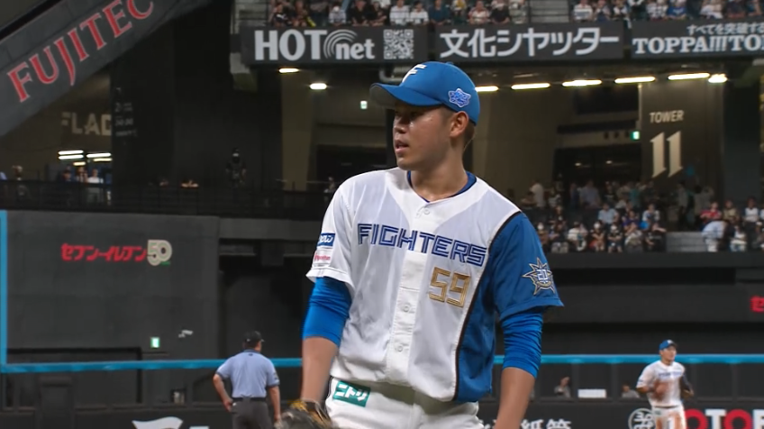 3回表・F根本悠楓 粘りの投球!! 2アウト1,2塁のピンチを無失点で切り抜ける!!