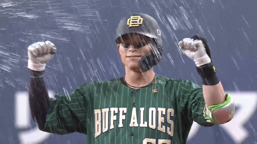 11回裏・B中川圭太 少ないチャンスをものにした!! サヨナラタイムリーヒットで決着をつける!!