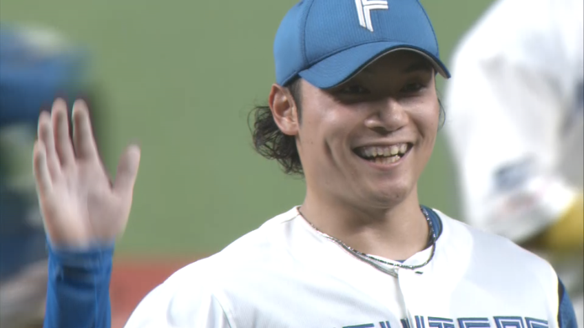 9回裏・F伊藤大海 最後は2者連続三振で締める!! 無四球で今季初の完封勝利!!