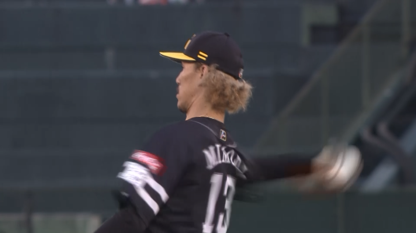 5回裏・H三森大貴 ライト前へ抜かせないダイビングキャッチ!!