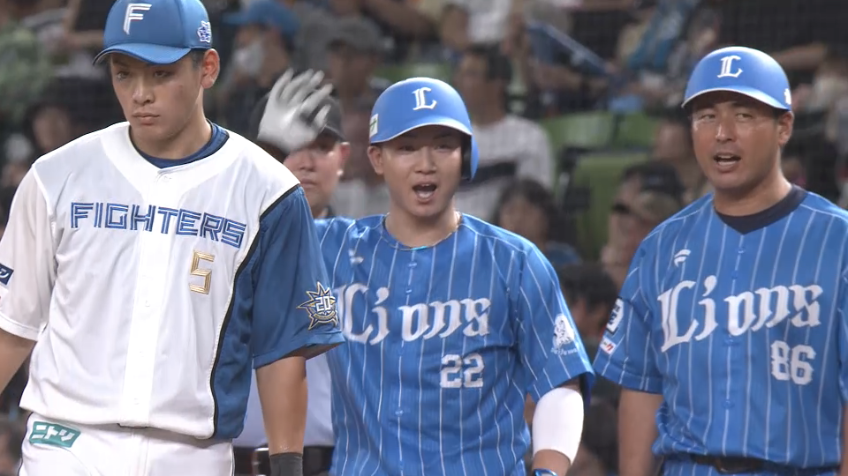 2回裏・L古賀悠斗 3塁ベース直撃!! 勝ち越しのタイムリーヒットを放つ!!