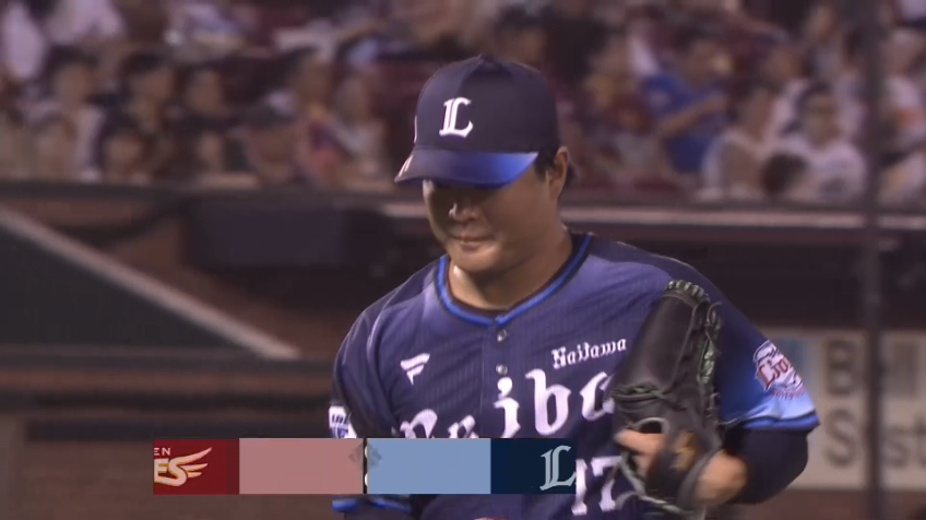 8回裏・L松本航 安定感のある投球!! 8回2失点の好投をみせる!!