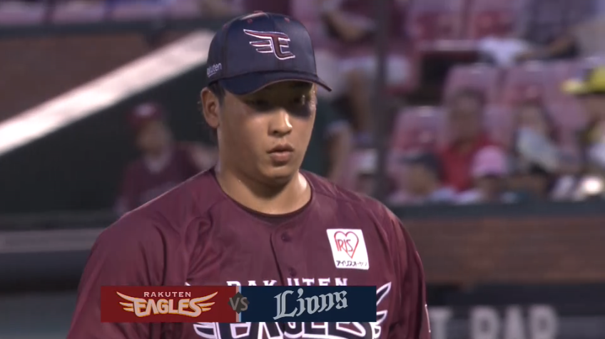 1回表・E藤平尚真 6月以来の登板!! 初回を3者凡退に抑える完璧の立ち上がり!!