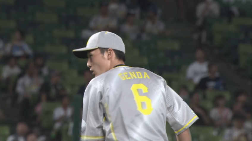 1回表・L源田壮亮 さすがの安定感!! 詰まった打球を華麗に捌く!!