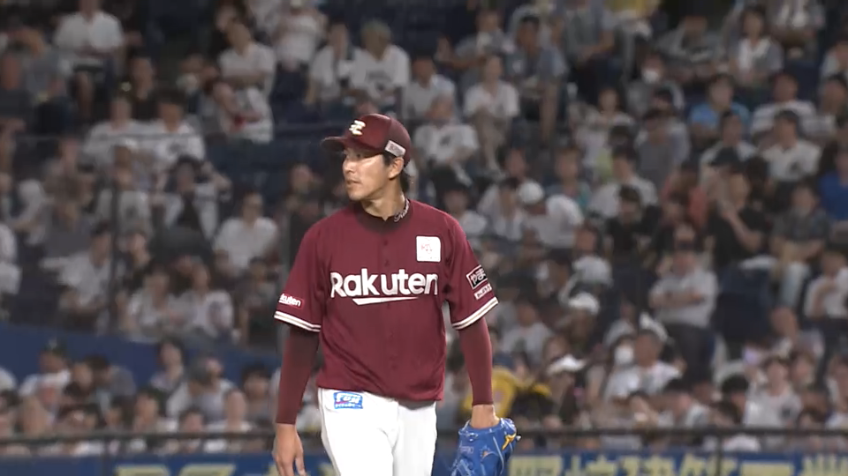 5回裏・E岸孝之 安定感抜群の投球!! 一打先制のピンチを併殺で切り抜ける!!