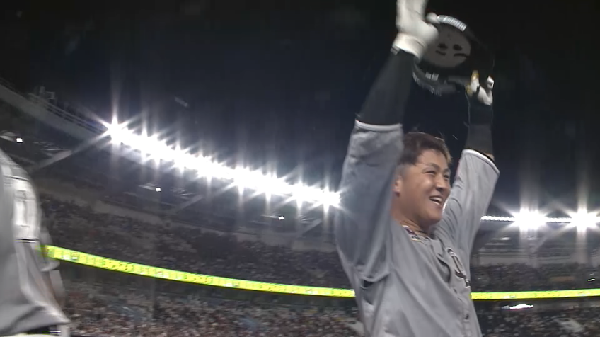 7回裏・M山口航輝 初球を振り抜いた!! 2者連続となる第12号ソロホームラン!!