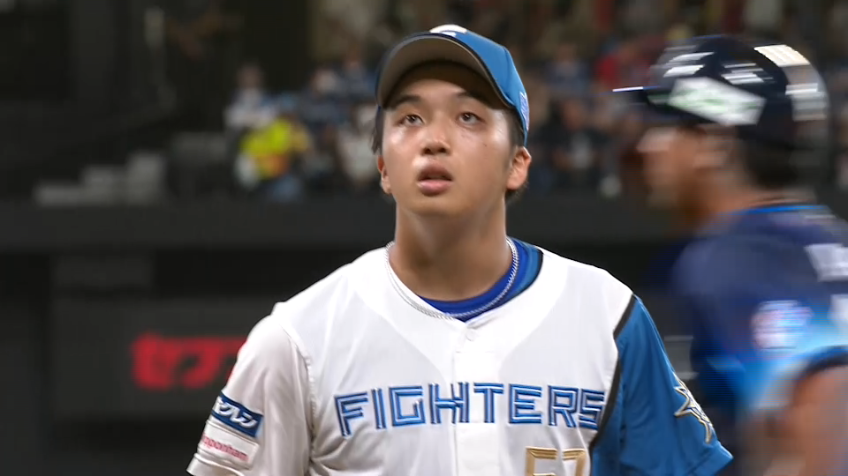 6回表・F山本拓実 2者連続三振を奪う完璧なピッチングを見せる!!