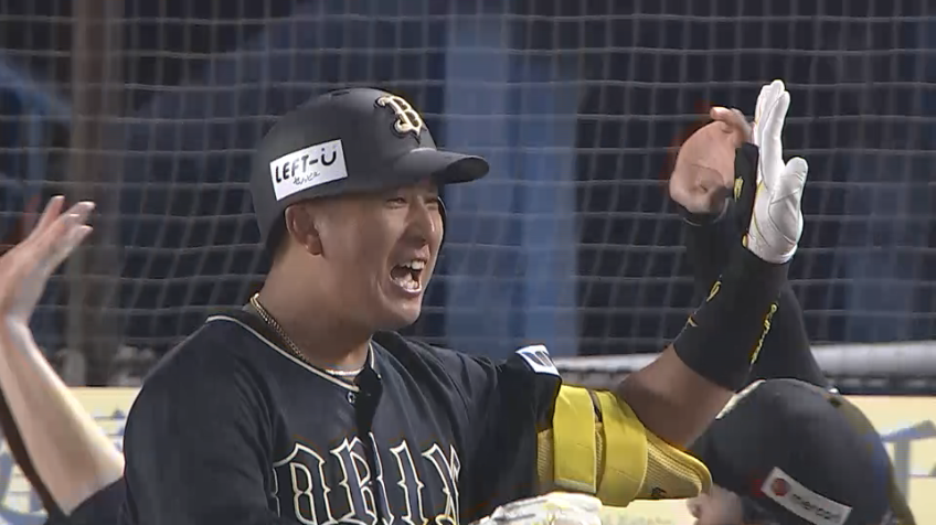 4回表・B杉本裕太郎 7月30日以来のラオウの一発!! 第13号3ランは左中間への先制弾!!