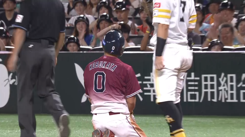 2回表・H板東湧梧 ランナーの逆をついた!! 素早い送球で牽制アウトを奪う!!