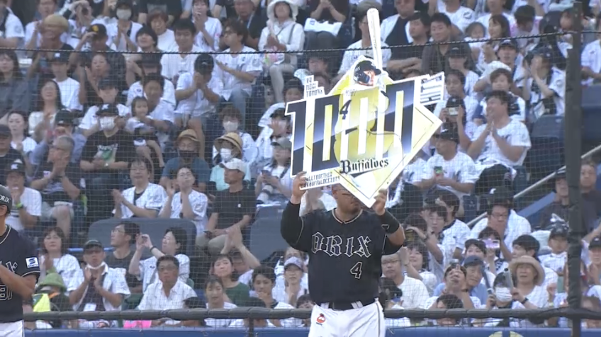 1回表・B森友哉 通算1000安打達成!! レフトへの先制タイムリーヒット!!