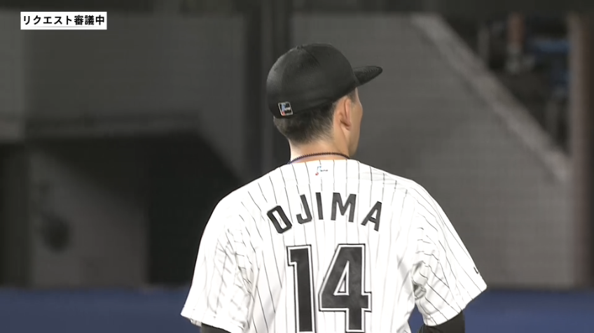 5回表・M小島和哉 好フィールディング!! バントの打球を2塁に送球しチャンスの拡大を許さない!!