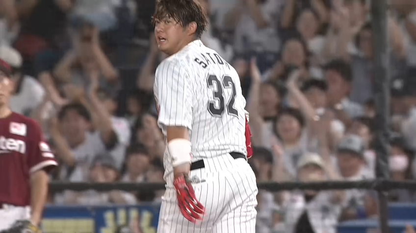 7回表・M佐藤都志也 ヘッドスライディングでチャンス拡大!! セーフティーバントを決める!!