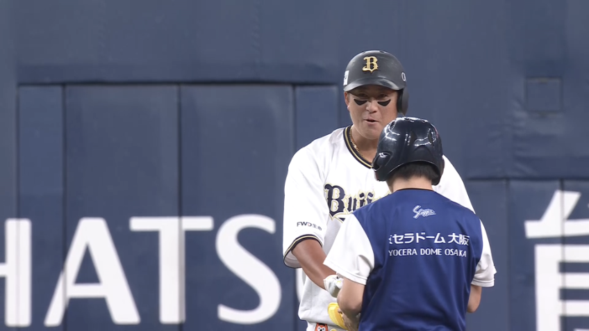 1回裏・B杉本裕太郎 チームを勢いをつける一打!! フェンス直撃のタイムリー2ベースヒットで2点差に広げる!!