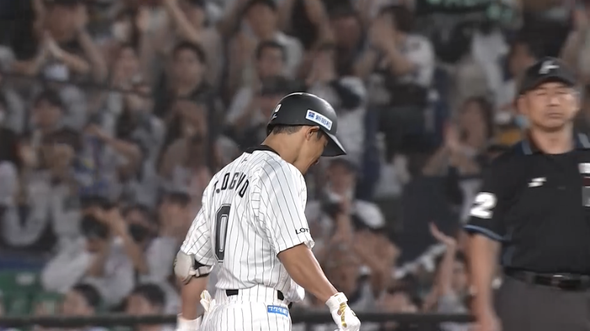 2回裏・M荻野貴司 ベテランの一打で再び差を縮める!! 逆方向へのタイムリーヒットで流れを取り戻す!!